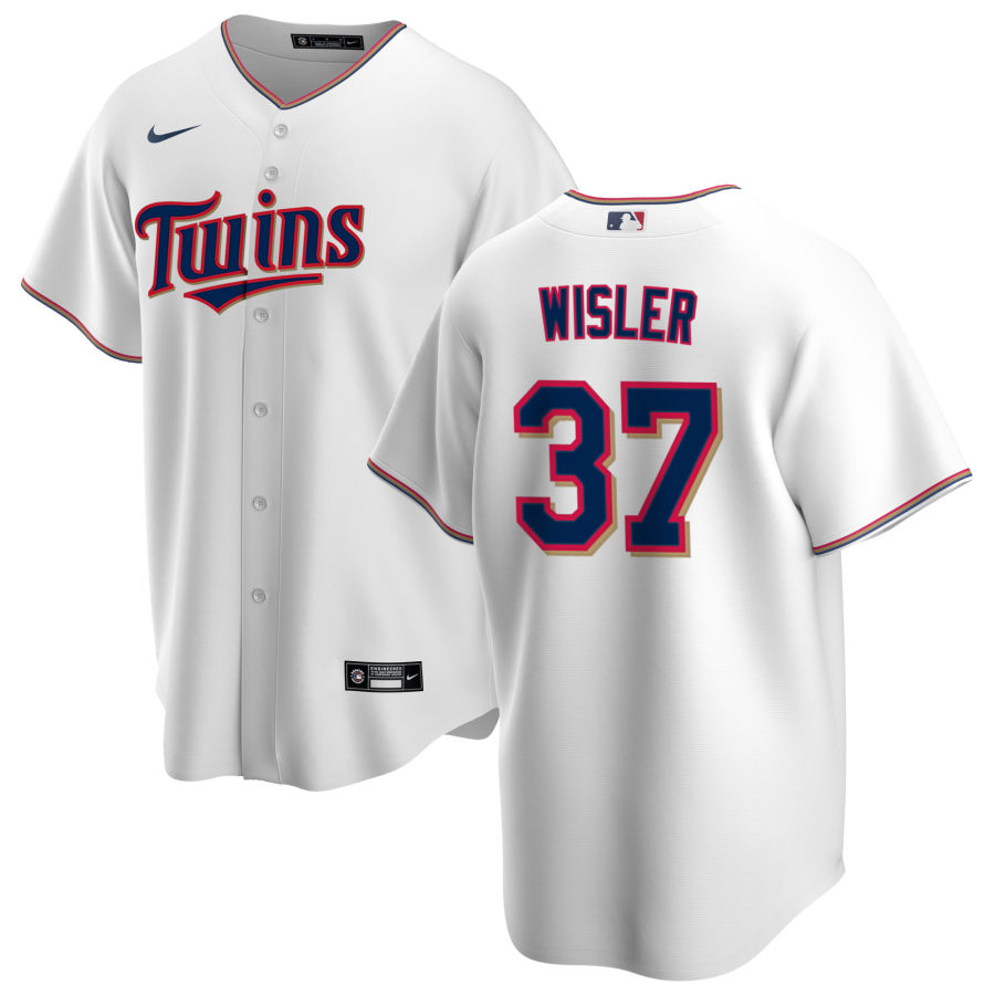 Nike Men #37 Matt Wisler Minnesota Twins Baseball Jerseys Sale-White
